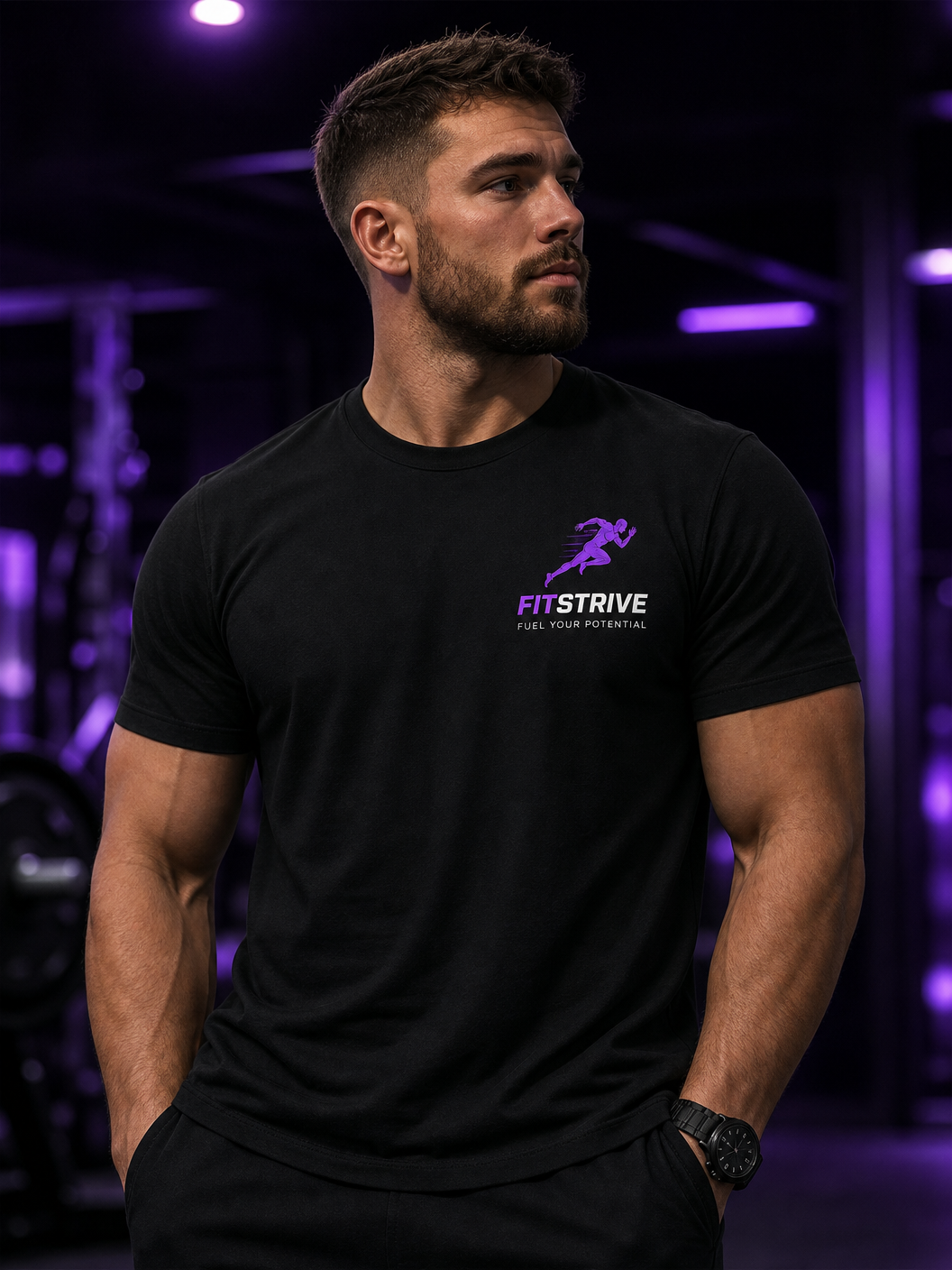FITSTRIVE Unisex Performance Tee