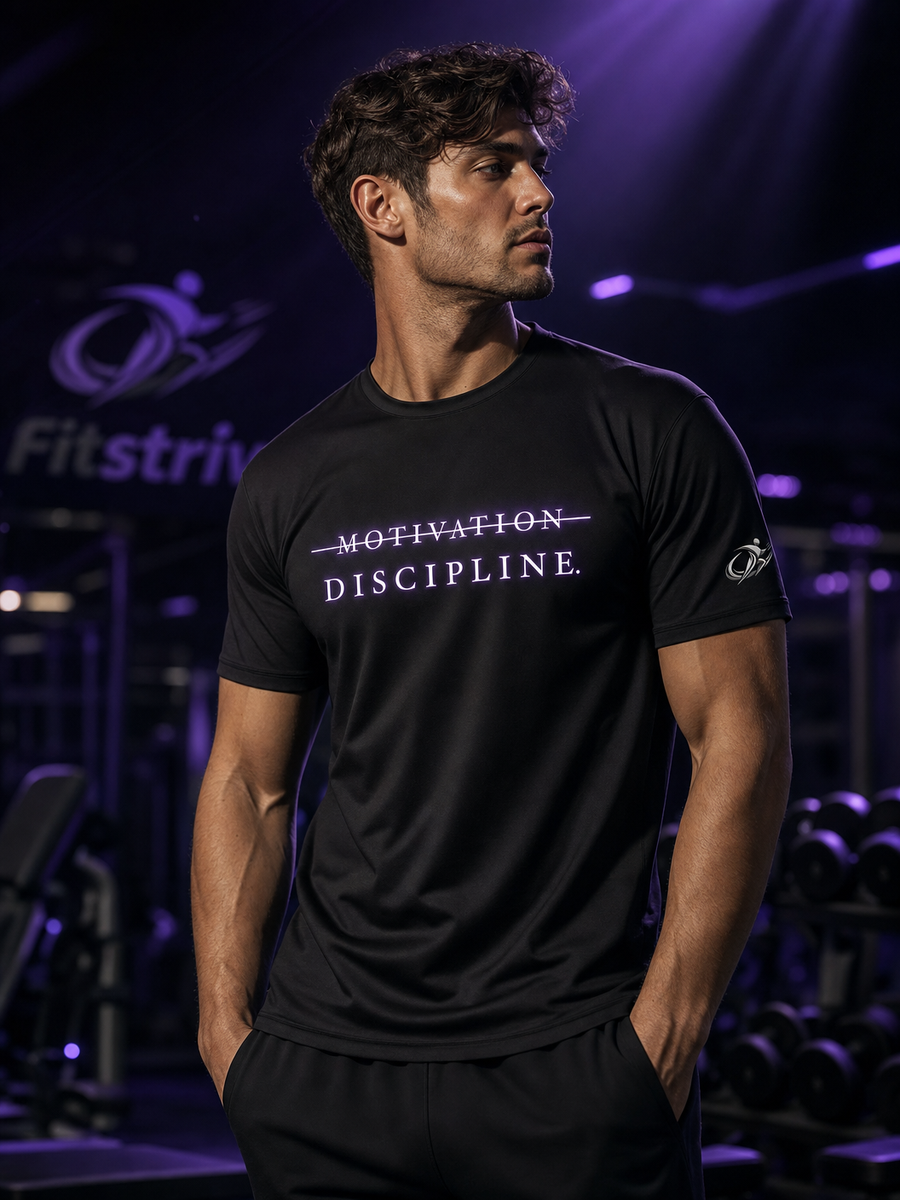 FITSTRIVE Motivation & Discipline Performance Tee